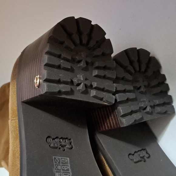 COACH Joy Suede Boots size 10 New in box tan suede Coach boots - Picture 6 of 8